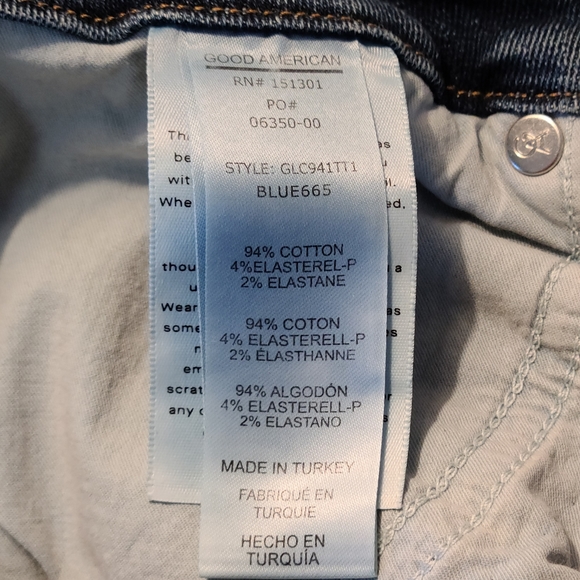 NWOT - Good American Good Legs Cropped - Size 14 - Picture 4 of 7